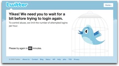 Fix to “Twitter Account Locked out After Several Login Attempts”